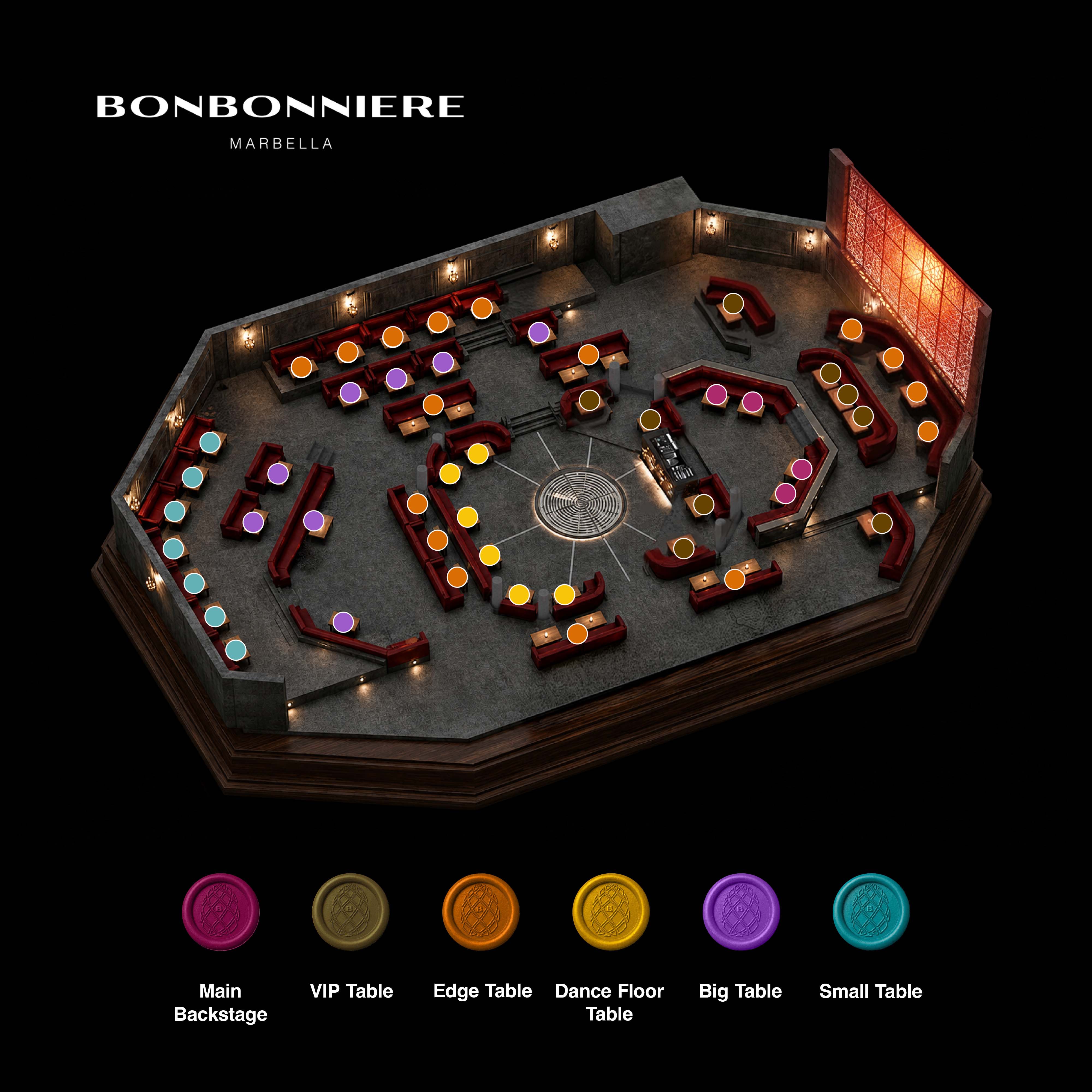 BONBONNIERE — floor plan