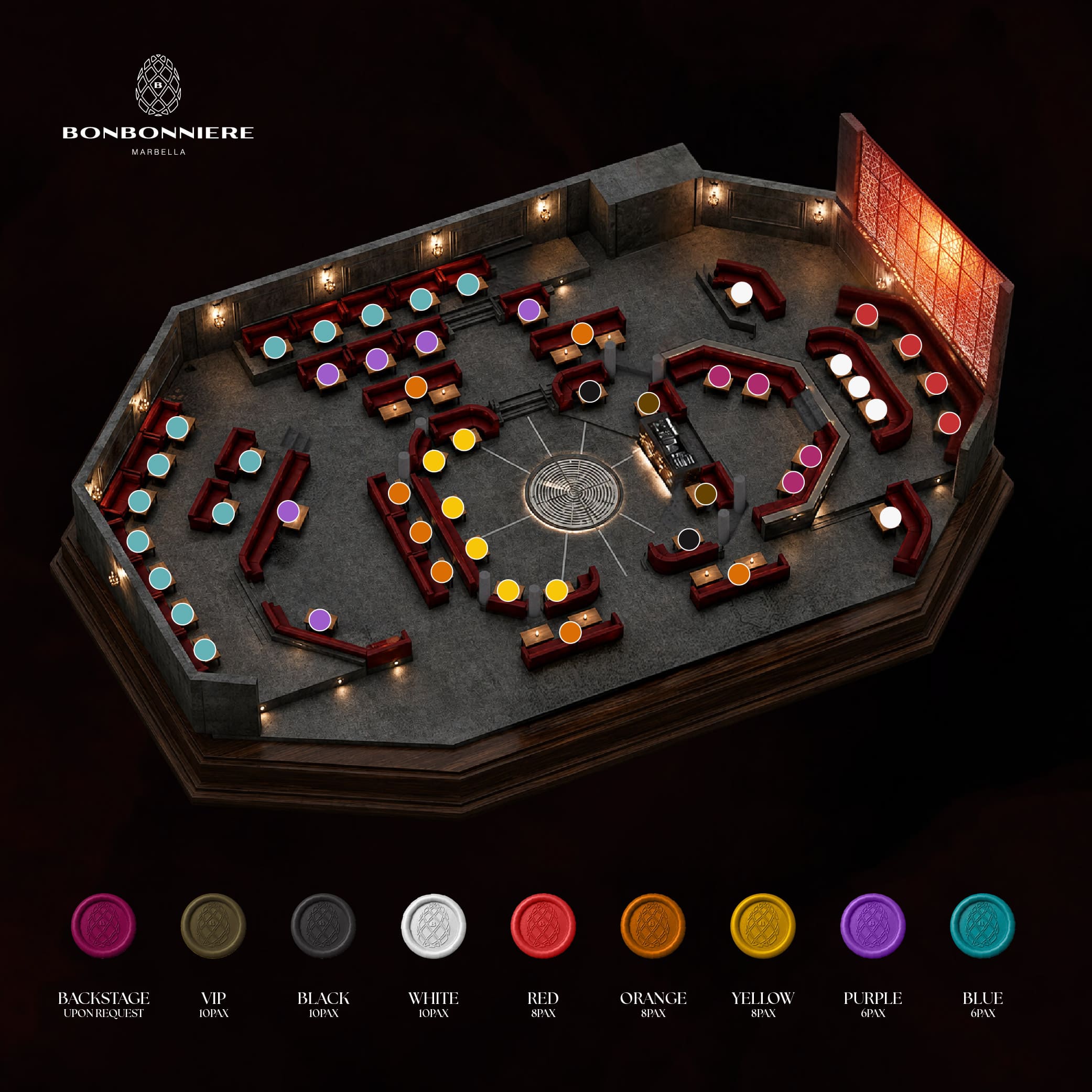 BONBONNIERE — floor plan